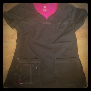 Med couture scrub set small black